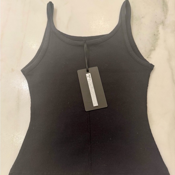 SKIMS X DOLCE & GABBANA COTTON RIBBED SCOOP TANK, Size S NWT - Picture 3 of 4